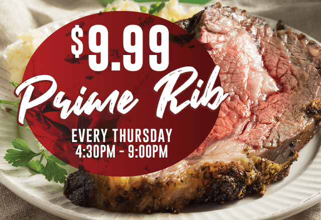 Thursday's Prime Rib Special