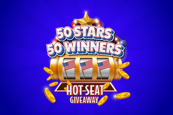 50 STARS 50 WINNERS HOT SEAT GIVEAWAY