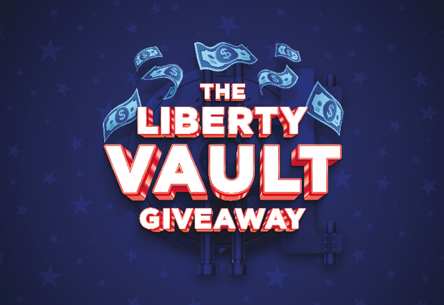 THE LIBERTY VAULT GIVEAWAY