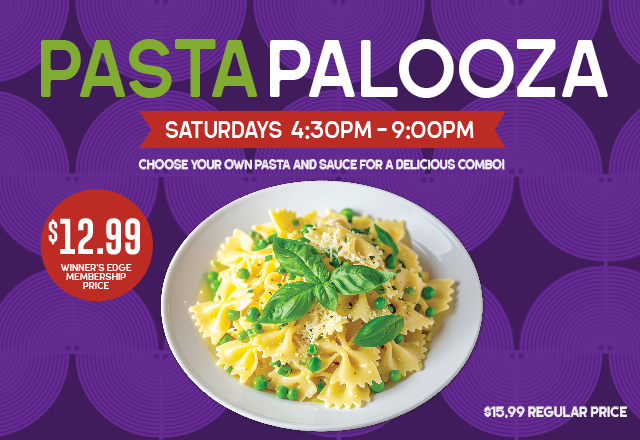 Pasta Palooza Saturday