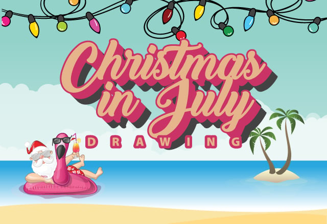 Christmas in July Drawing
