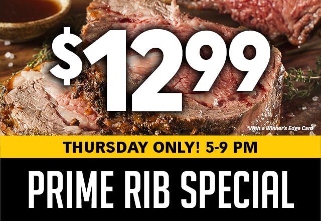 Prime Rib Special - Thursday Special